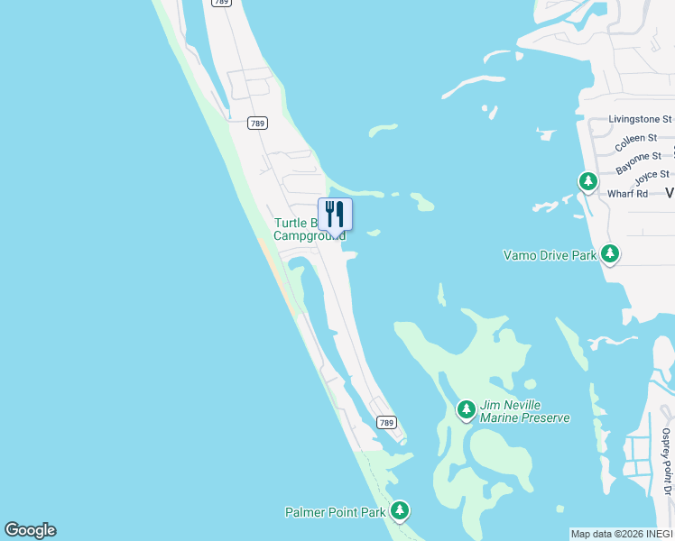 map of restaurants, bars, coffee shops, grocery stores, and more near 8877 Midnight Pass Road in Sarasota