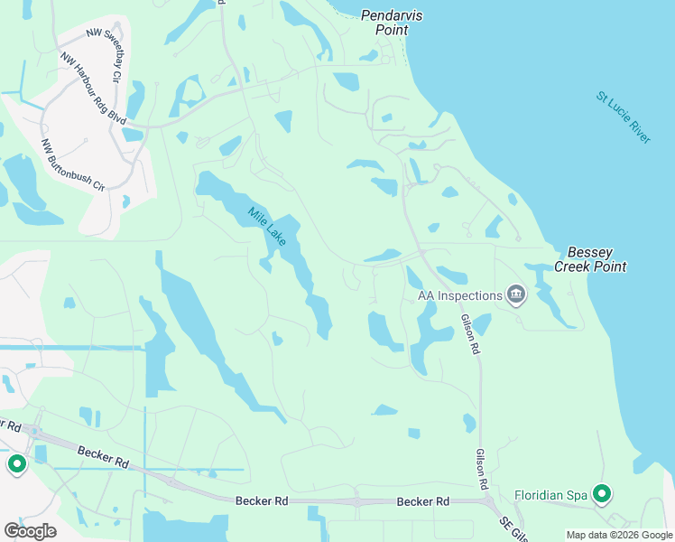 map of restaurants, bars, coffee shops, grocery stores, and more near 13468 Harbour Ridge Boulevard in Palm City