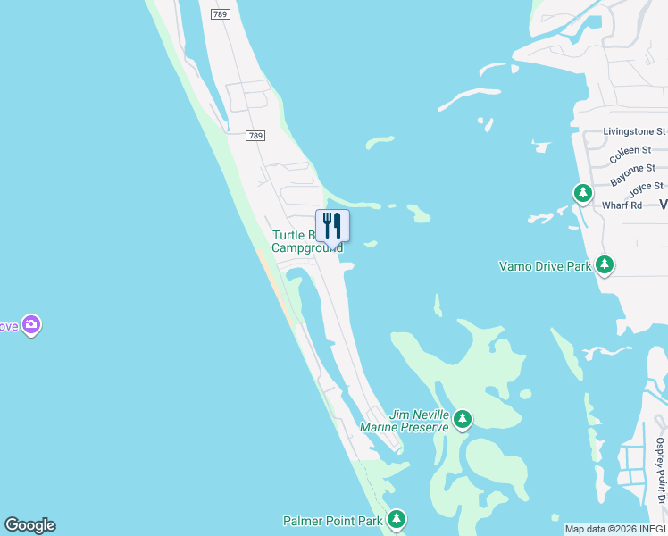 map of restaurants, bars, coffee shops, grocery stores, and more near 8877 Midnight Pass Road in Sarasota