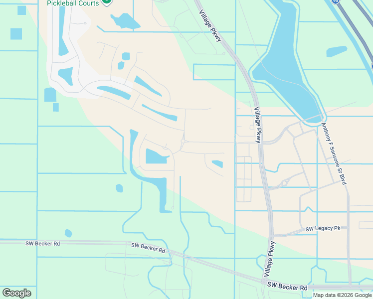 map of restaurants, bars, coffee shops, grocery stores, and more near 138 Village Parkway Drive in Port St. Lucie