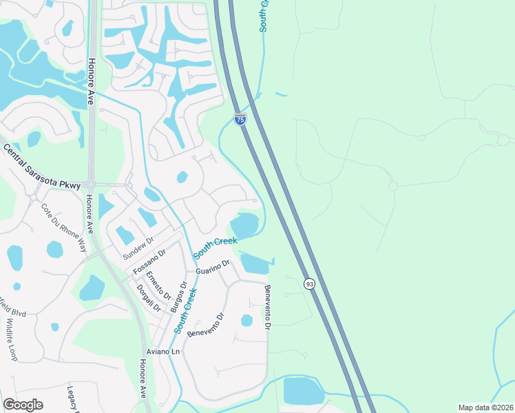 map of restaurants, bars, coffee shops, grocery stores, and more near 5979 Snowy Egret Drive in Sarasota