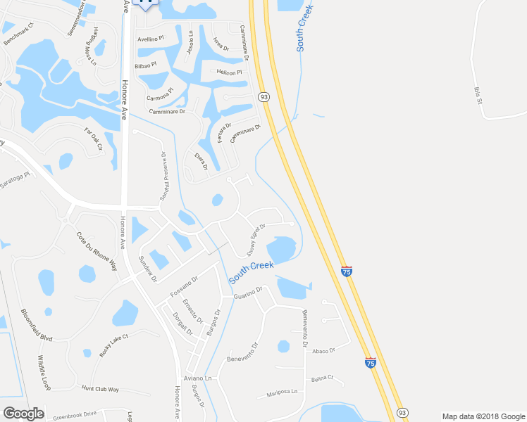map of restaurants, bars, coffee shops, grocery stores, and more near 5911 Caspian Tern Drive in Sarasota