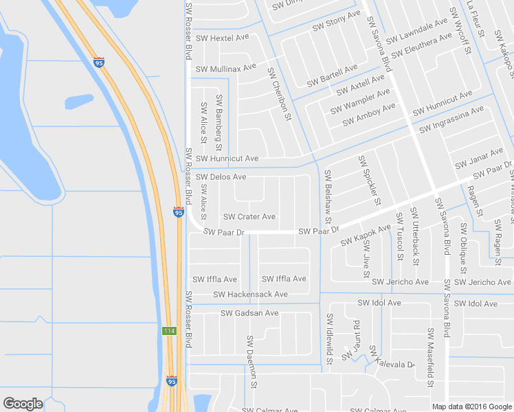 map of restaurants, bars, coffee shops, grocery stores, and more near 1528 Southwest Chari Avenue in Port St. Lucie