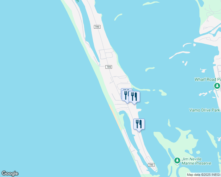 map of restaurants, bars, coffee shops, grocery stores, and more near 8776 Midnight Pass Road in Sarasota