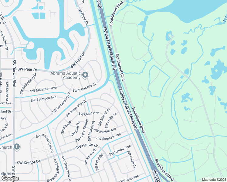 map of restaurants, bars, coffee shops, grocery stores, and more near 4073 Southwest Kidd Court in Port St. Lucie