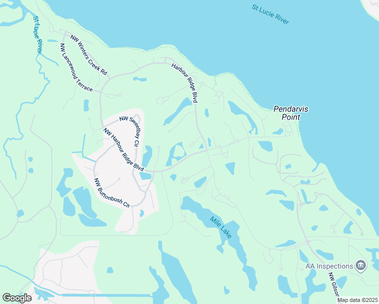 map of restaurants, bars, coffee shops, grocery stores, and more near 13017 Harbour Ridge Boulevard in Palm City