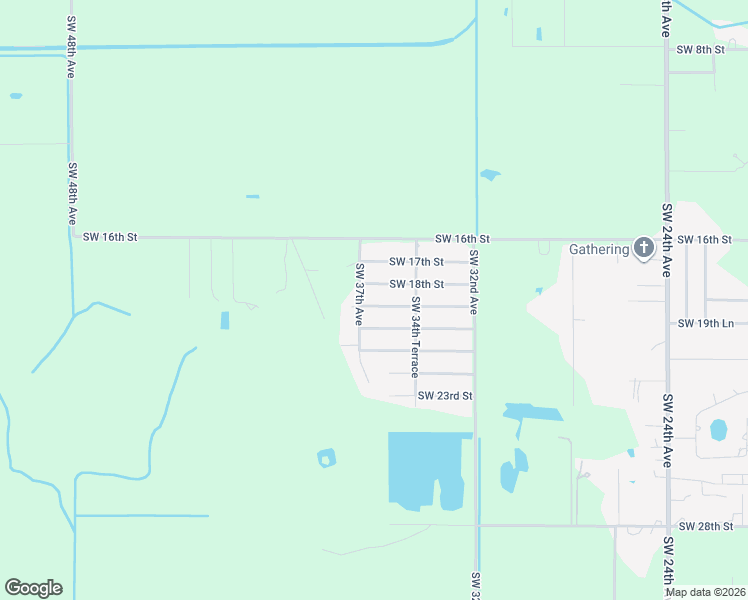 map of restaurants, bars, coffee shops, grocery stores, and more near 3595 Southwest 19th Street in Okeechobee