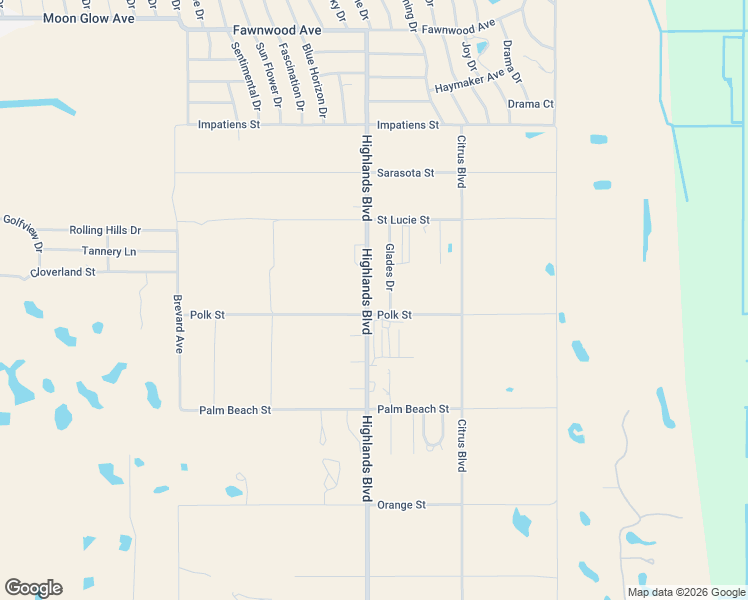 map of restaurants, bars, coffee shops, grocery stores, and more near 169-199 Polk Street in Lake Placid