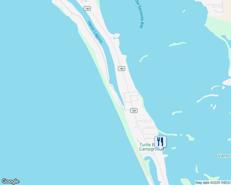 map of restaurants, bars, coffee shops, grocery stores, and more near 8550 Sanderling Road in Sarasota