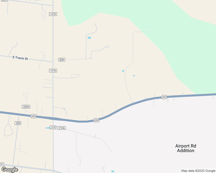 map of restaurants, bars, coffee shops, grocery stores, and more near in Airport Road Addition