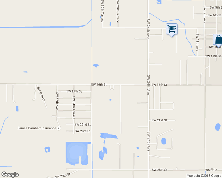 map of restaurants, bars, coffee shops, grocery stores, and more near 2850 Southwest 16th Street in Okeechobee