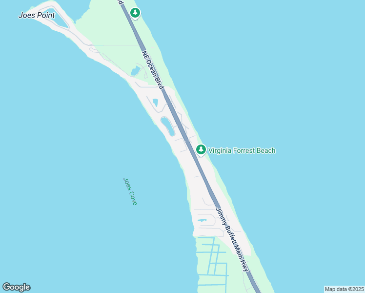map of restaurants, bars, coffee shops, grocery stores, and more near 1900 Northeast Ocean Boulevard in Stuart