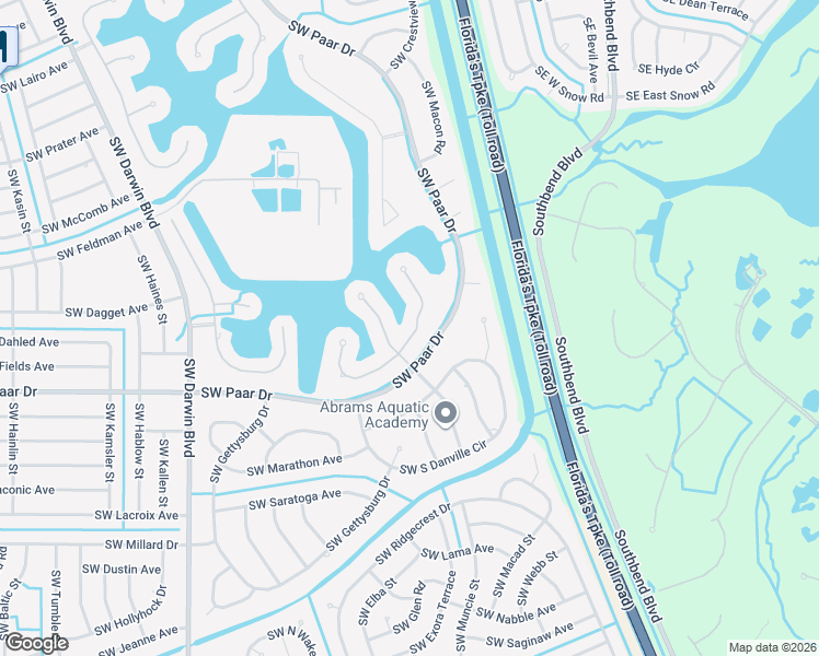 map of restaurants, bars, coffee shops, grocery stores, and more near 323 Egret Landing in Port St. Lucie