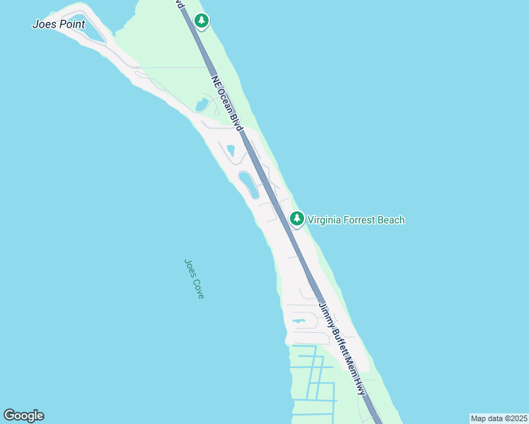 map of restaurants, bars, coffee shops, grocery stores, and more near 2020 Northeast Ocean Boulevard in Stuart