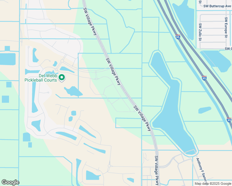 map of restaurants, bars, coffee shops, grocery stores, and more near 12908 Southwest Gingerline Drive in Port St. Lucie