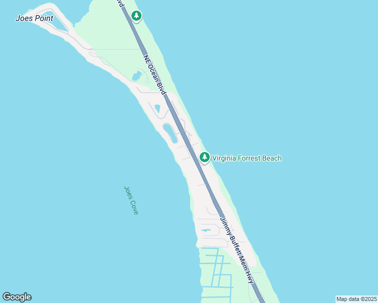 map of restaurants, bars, coffee shops, grocery stores, and more near 1900 Northeast Ocean Boulevard in Stuart