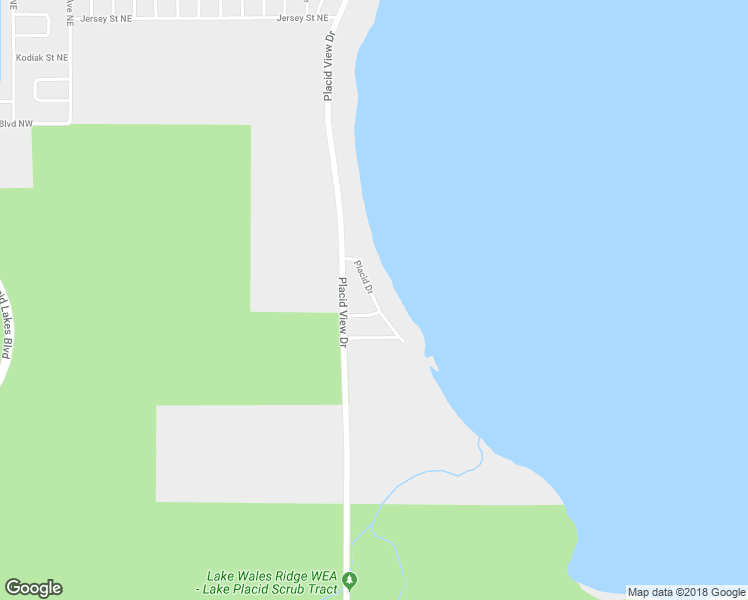 map of restaurants, bars, coffee shops, grocery stores, and more near 149 Placid Drive in Lake Placid