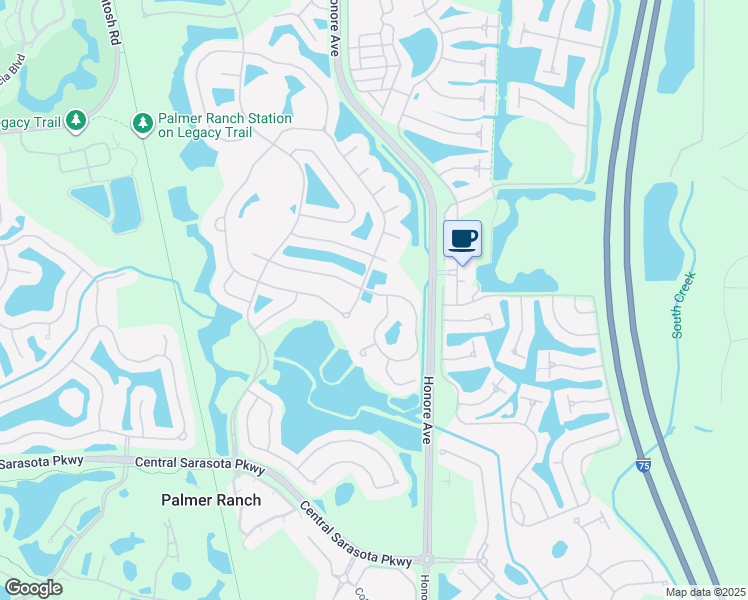 map of restaurants, bars, coffee shops, grocery stores, and more near 5002 Hanging Moss Lane in Sarasota