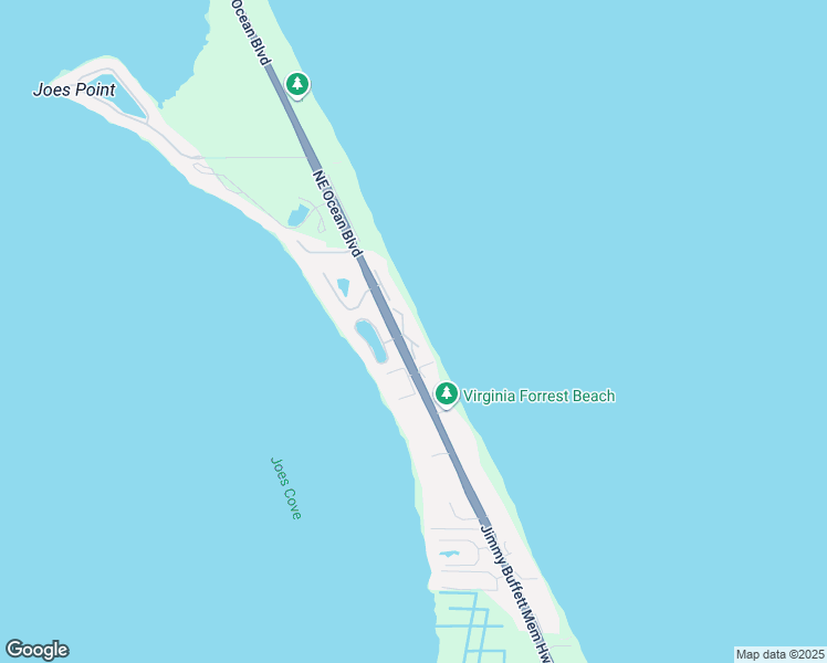 map of restaurants, bars, coffee shops, grocery stores, and more near 2355 Northeast Ocean Boulevard in Stuart