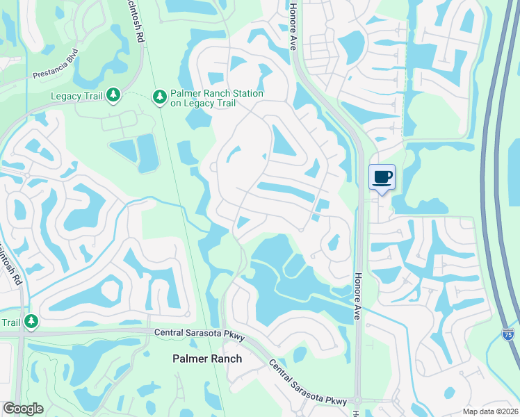 map of restaurants, bars, coffee shops, grocery stores, and more near 4816 Hanging Moss Lane in Sarasota