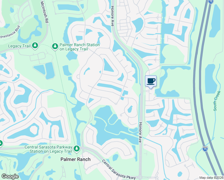 map of restaurants, bars, coffee shops, grocery stores, and more near 4845 Hanging Moss Lane in Sarasota