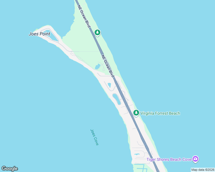 map of restaurants, bars, coffee shops, grocery stores, and more near 2216 Northeast Rose Walk Terrace in Stuart