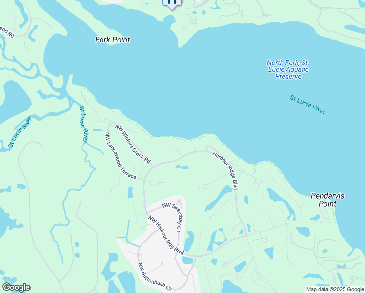 map of restaurants, bars, coffee shops, grocery stores, and more near 12358 Harbour Ridge Boulevard in Palm City