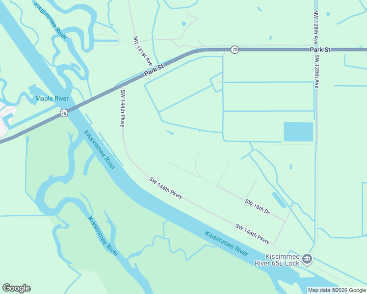 map of restaurants, bars, coffee shops, grocery stores, and more near 13832 Southwest 16th Drive in Okeechobee