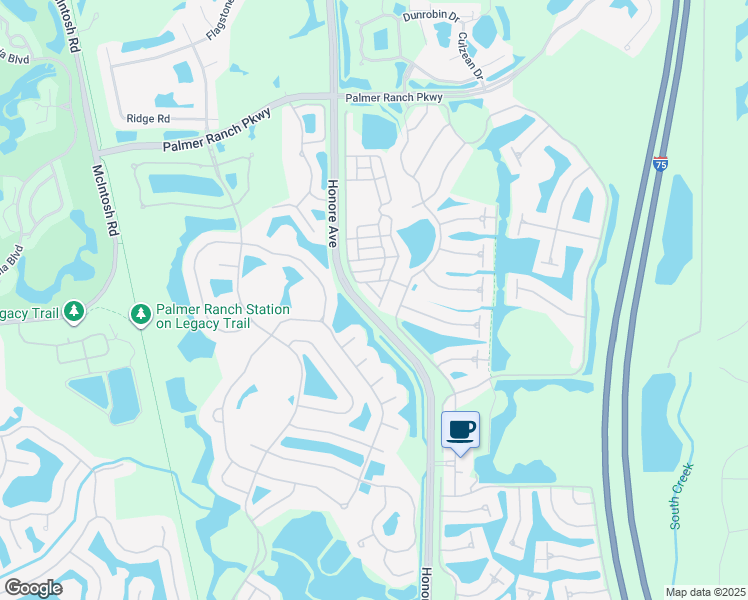 map of restaurants, bars, coffee shops, grocery stores, and more near 7920 Farina Court in Sarasota