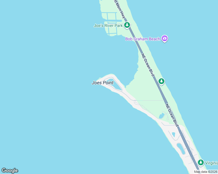 map of restaurants, bars, coffee shops, grocery stores, and more near 4220 Northeast Joes Point Road in Stuart