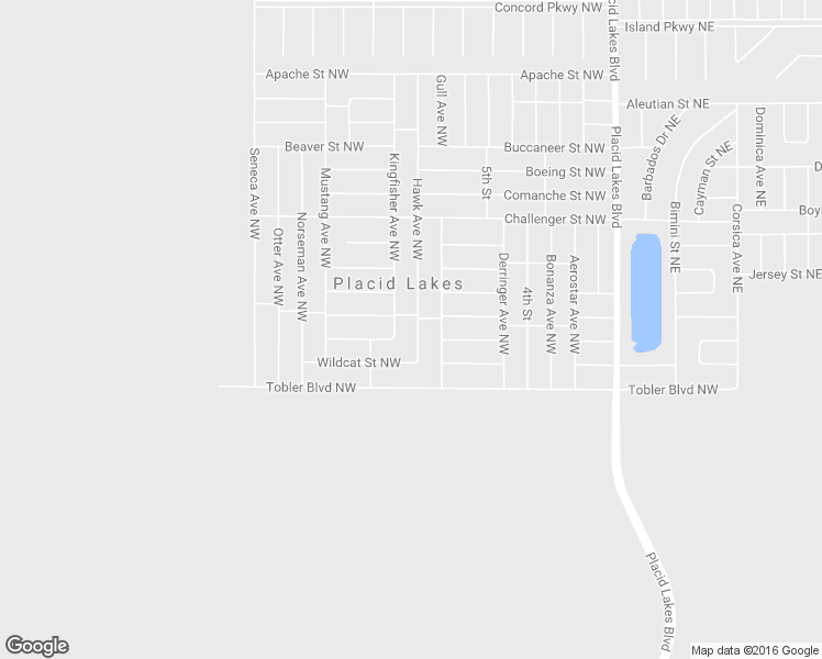 map of restaurants, bars, coffee shops, grocery stores, and more near 305 Wildcat Street Northwest in Lake Placid