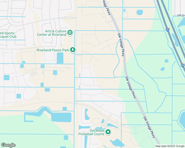map of restaurants, bars, coffee shops, grocery stores, and more near 12315 SW Sand Dollar Way in Port St. Lucie