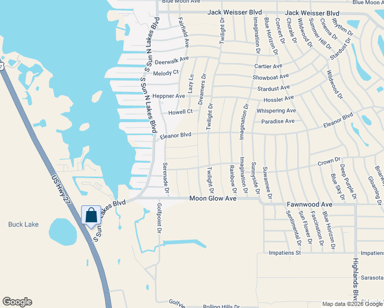 map of restaurants, bars, coffee shops, grocery stores, and more near 221 Caswell Lane in Lake Placid