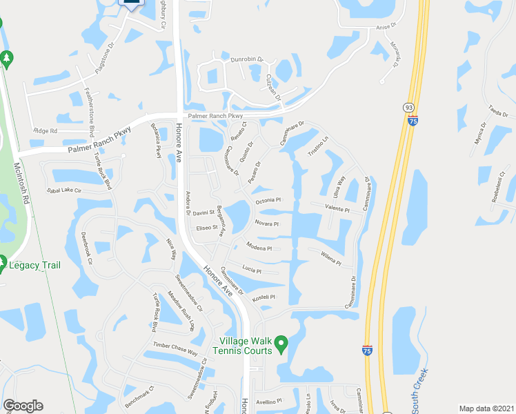 map of restaurants, bars, coffee shops, grocery stores, and more near 5524 Octonia Place in Sarasota