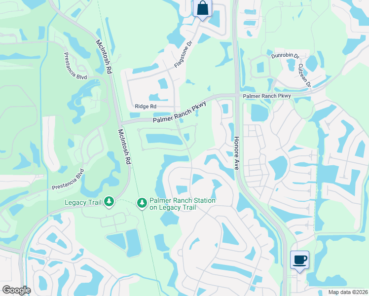 map of restaurants, bars, coffee shops, grocery stores, and more near 4859 Sabal Lake Circle in Sarasota