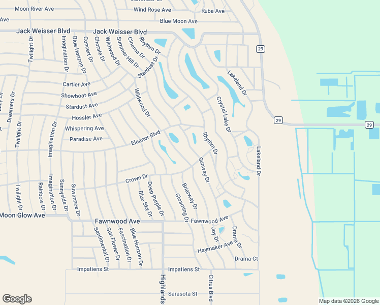 map of restaurants, bars, coffee shops, grocery stores, and more near 260-298 Drama Drive in Lake Placid