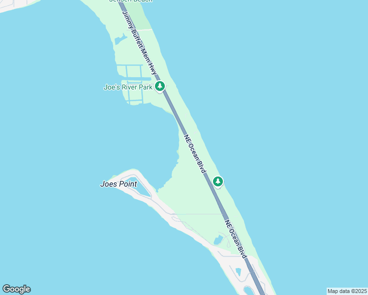 map of restaurants, bars, coffee shops, grocery stores, and more near 4775 Northeast Ocean Boulevard in Stuart