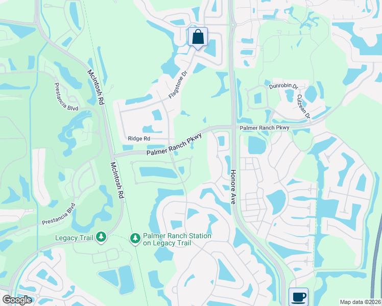 map of restaurants, bars, coffee shops, grocery stores, and more near 4888 Sabal Lake Circle in Sarasota