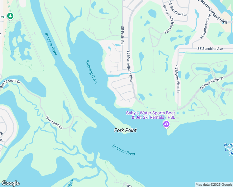 map of restaurants, bars, coffee shops, grocery stores, and more near 3339 Southeast River Vista Drive in Port St. Lucie