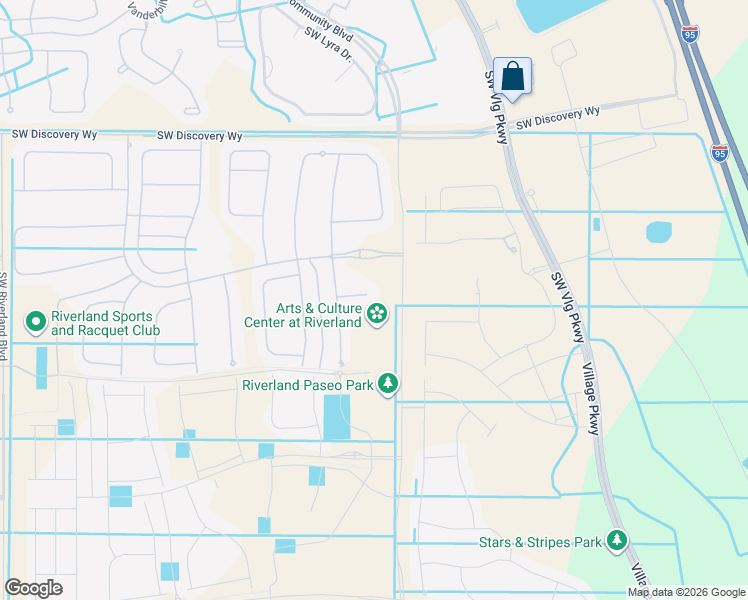 map of restaurants, bars, coffee shops, grocery stores, and more near 10700 Southwest Matisse Lane in Port St. Lucie