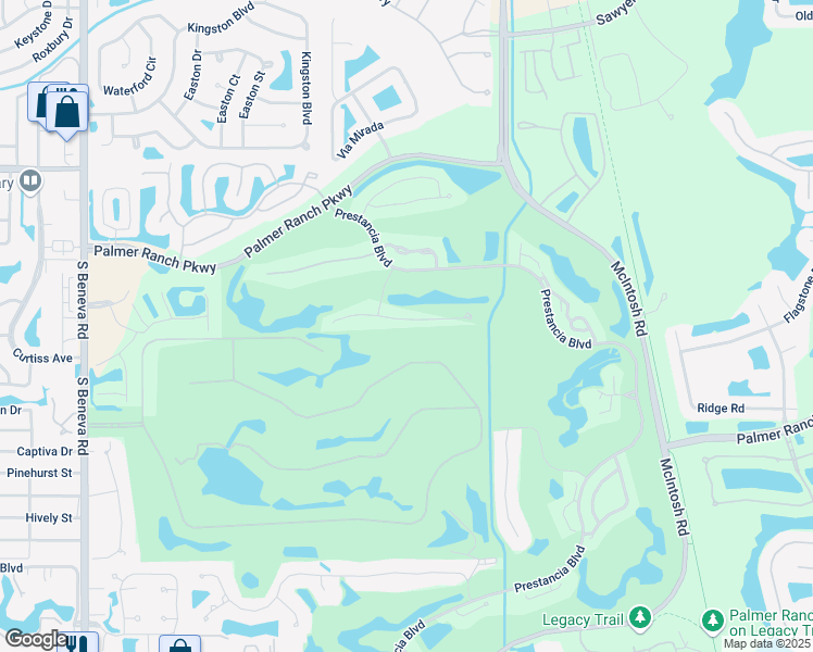 map of restaurants, bars, coffee shops, grocery stores, and more near 4149 Las Palmas Way in Sarasota