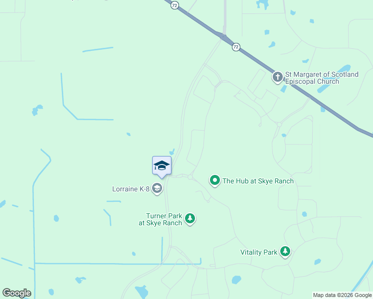 map of restaurants, bars, coffee shops, grocery stores, and more near 8700 State Road 72 in Sarasota