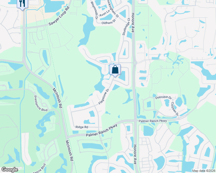 map of restaurants, bars, coffee shops, grocery stores, and more near 5050 Flagstone Drive in Sarasota