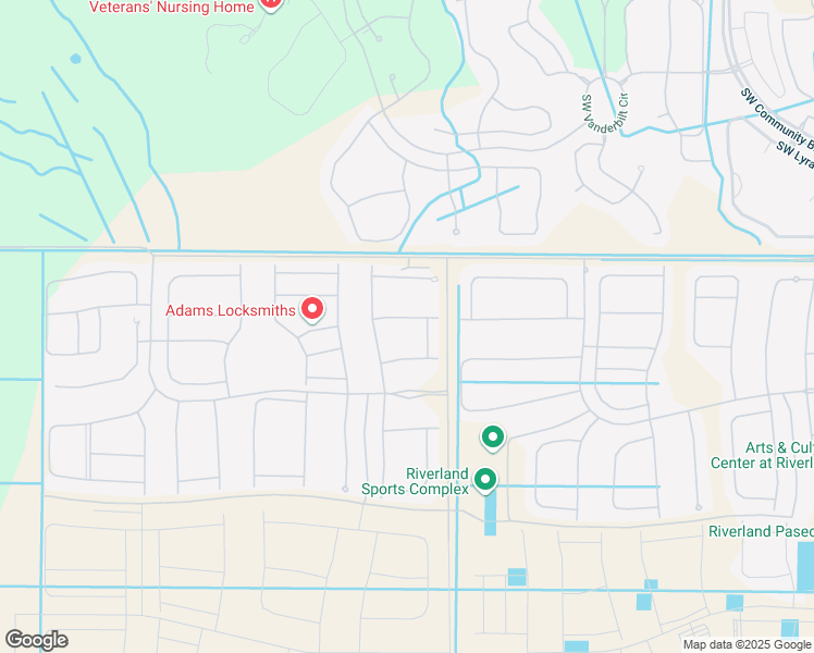map of restaurants, bars, coffee shops, grocery stores, and more near 13257 Southwest Blue River Road in Port St. Lucie