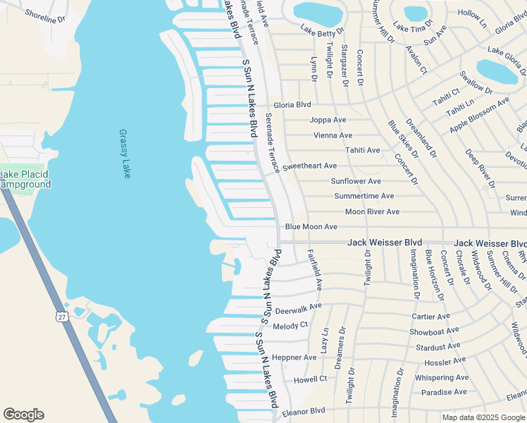 map of restaurants, bars, coffee shops, grocery stores, and more near 108 Lavender Avenue in Lake Placid