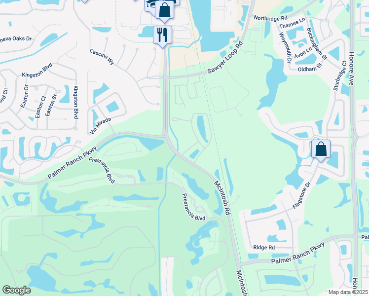 map of restaurants, bars, coffee shops, grocery stores, and more near 4488 Cinnamon Drive in Sarasota