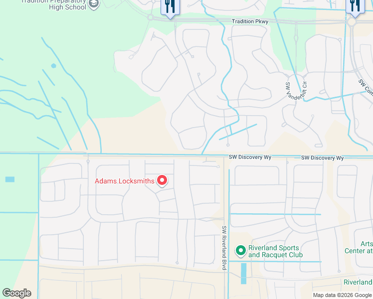 map of restaurants, bars, coffee shops, grocery stores, and more near 11060 Winding Lakes Circle in Port St. Lucie