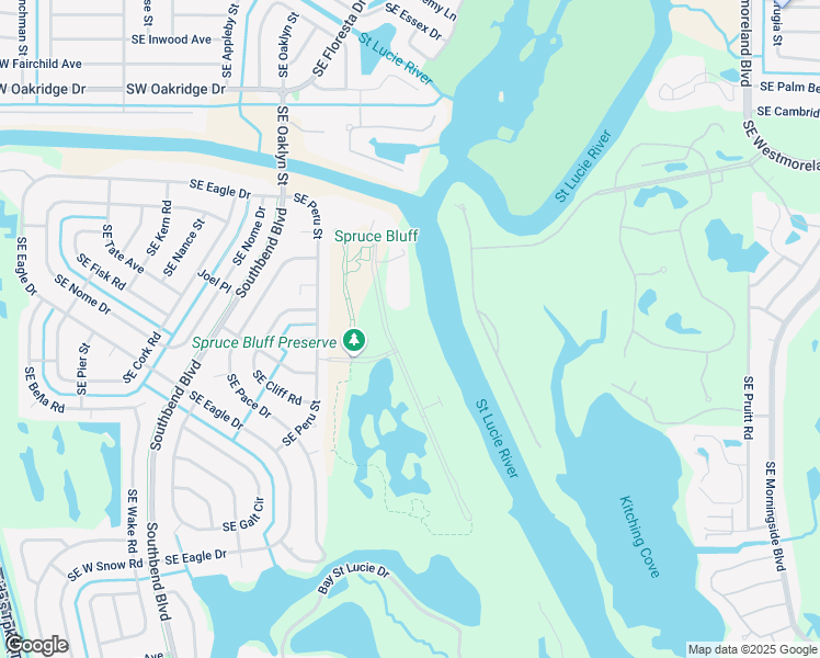 map of restaurants, bars, coffee shops, grocery stores, and more near 2781 Southeast North Lookout Boulevard in Port St. Lucie