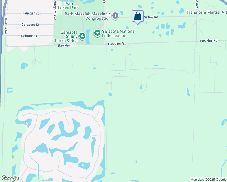 map of restaurants, bars, coffee shops, grocery stores, and more near 6951 Ibis Street in Sarasota