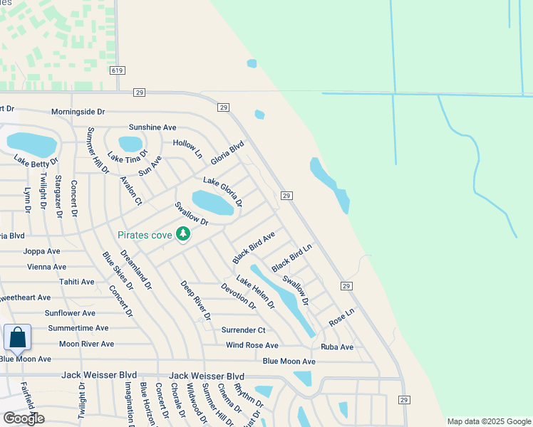 map of restaurants, bars, coffee shops, grocery stores, and more near 871 CR 29 in Lake Placid